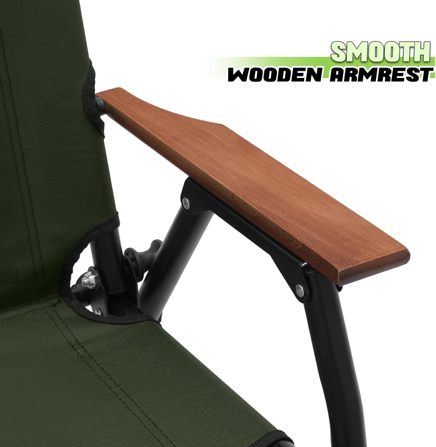 Magshion Silla de campamento de doble asiento de 39 pulgadas, soporta 330 libras para adultos, silla plegable de alta resistencia para 2 personas,