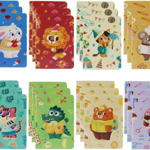 24 mini cuadernos, bloc de notas de bolsillo de 3.5 x 5 pulgadas, diario pequeño para escuela, oficina, hogar, suministros de regalo de viaje 24 mini cuadernos, bloc de notas de bolsillo de 3.5 x 5 pulgadas, diario pequeño para escuela, oficina, hogar, suministros de regalo de viaje