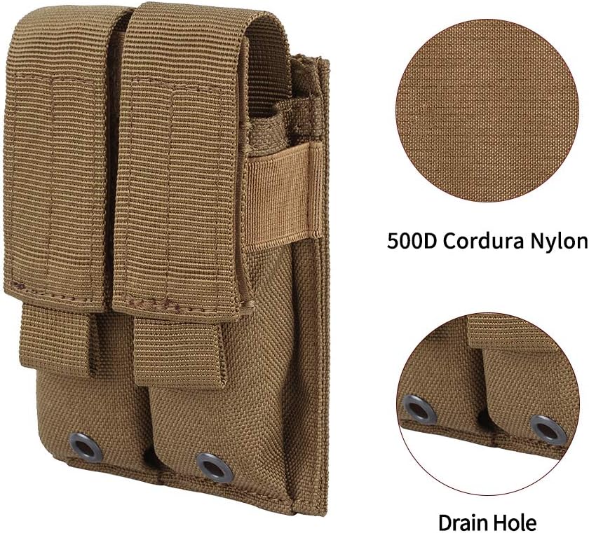 EXCELLENT ELITE SPANKER Molle – Bolsa táctica para revistas, organizador de herramientas
