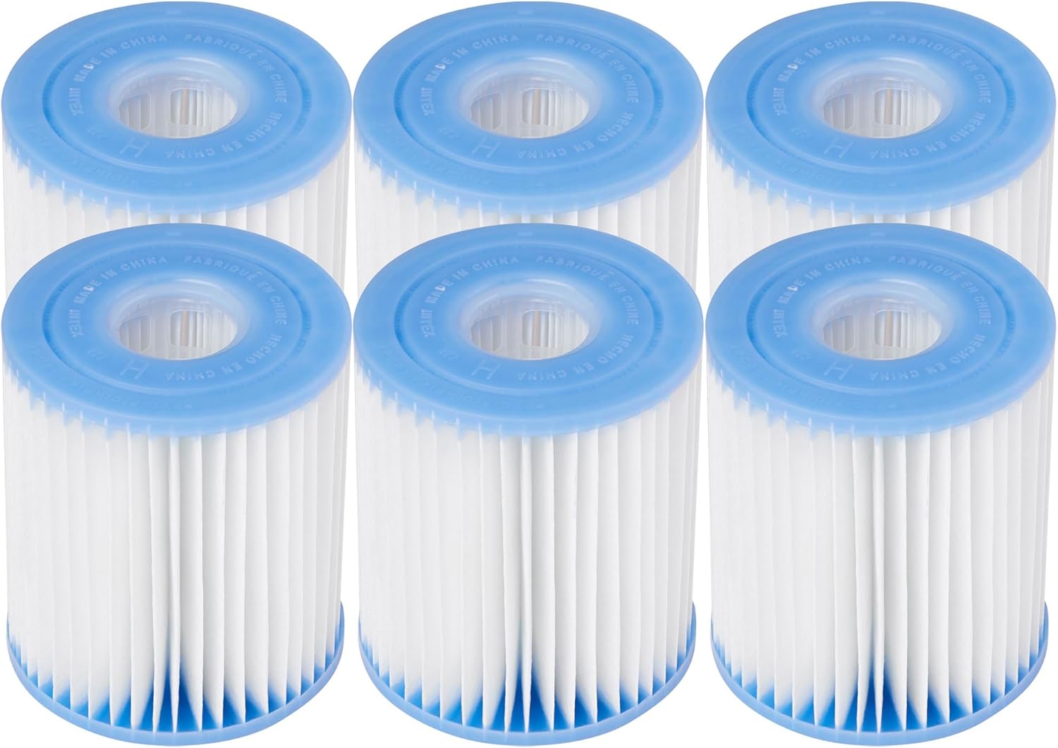 Intex 29007E Repuesto de cartucho H para filtro de alberca, 6unidades