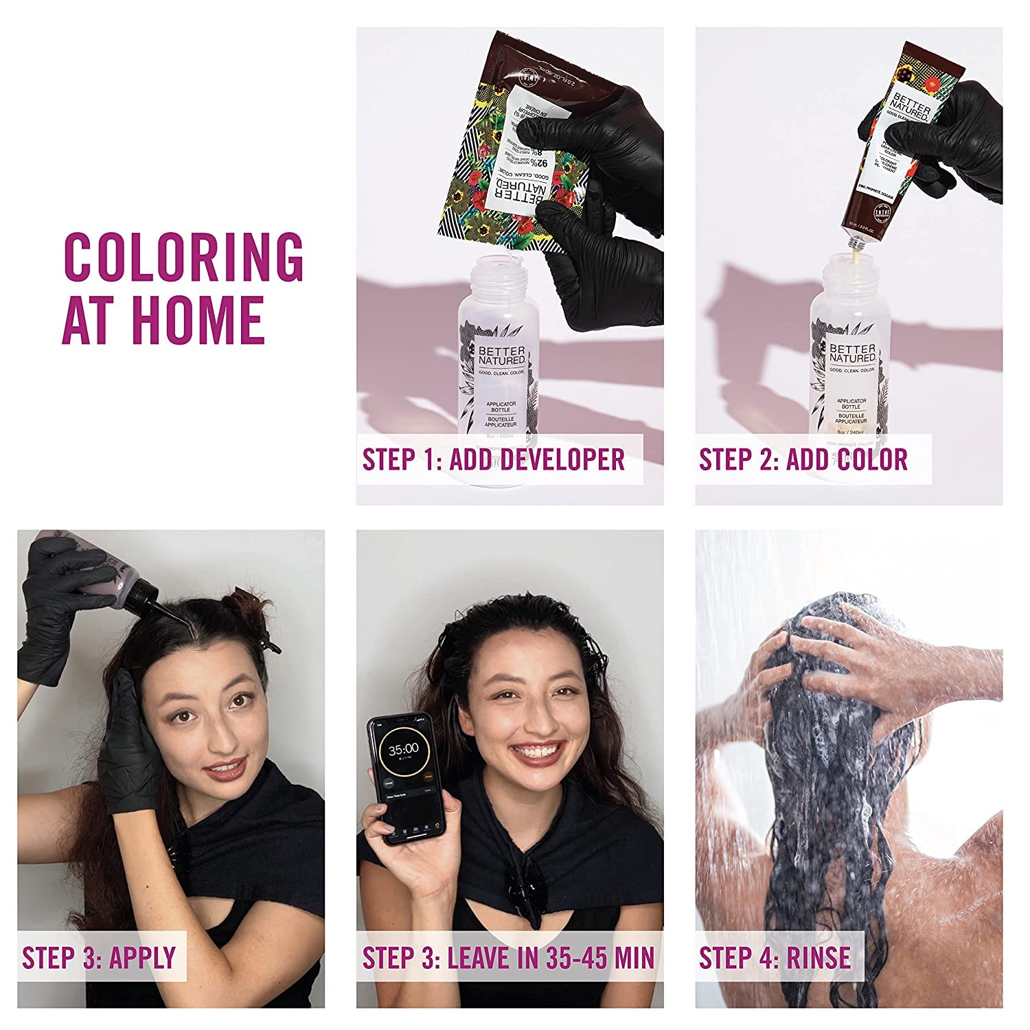 Permanent Hair Color Dye & Developer – 100% Gray Coverage – (26 shades) Salon Quality at Home, Radiant Color that Lasts 8 Weeks