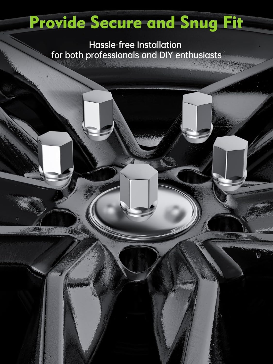 Tuercas de llanta OEM M14x1.5  Repuesto para Ram 1500 2500, Chevy Silverado Durango, GMC Sierra 1500, Jeep Grand Cherokee Wrangler Factory Wheel 24