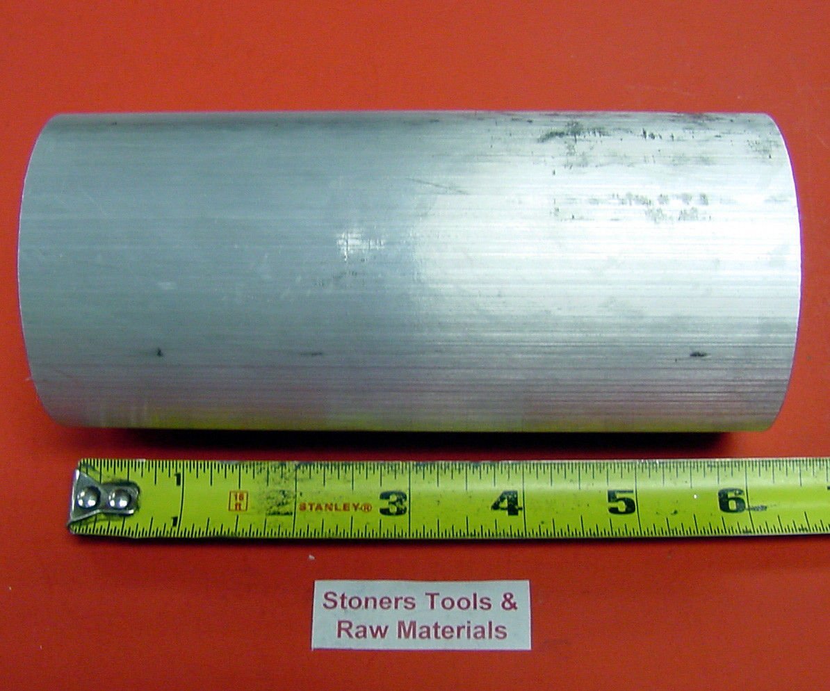 2-18 “Aluminio 6061 Ronda Rod 6″ Largo Sólido 2.125” T6511 Torno Bar Stock