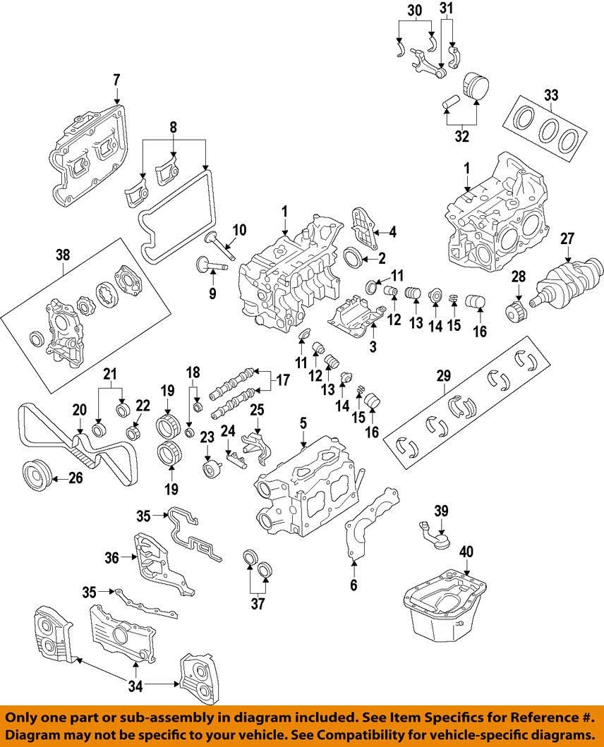 Subaru 13321AA001 Piñón de leva (08+ STi)