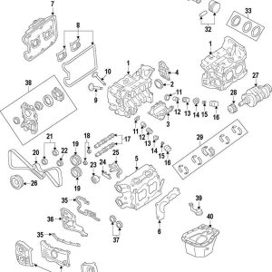 Subaru 13321AA001 Piñón de leva (08+ STi) Subaru 13321AA001 Piñón de leva (08+ STi)