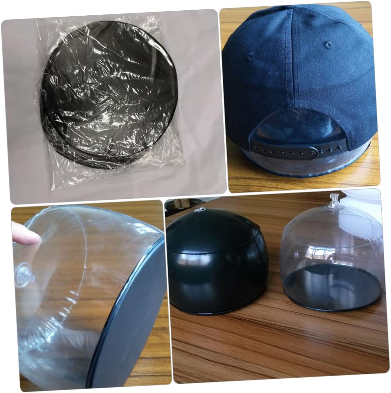 NOLITOY Soporte inflable para sombrero, soporte para gorras, soporte de mesa, soporte para perchero, soporte de almacenamiento, soporte para