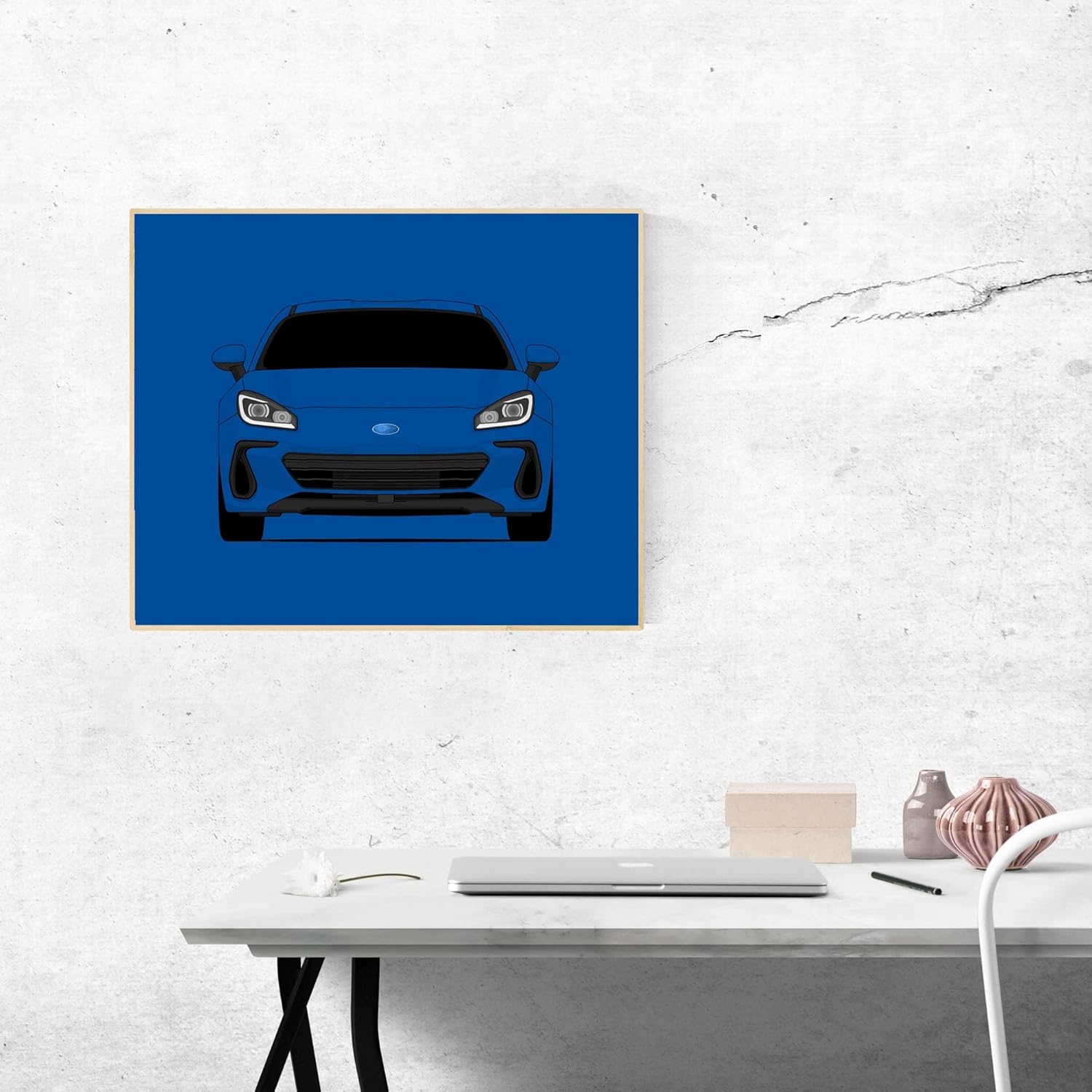 CUSTOMIZABLE COLOR Subaru BRZ (2022-Present) Inspired Poster Print Wall Art Decor Handmade (Unframed)
