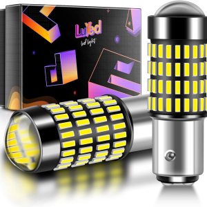 LUYED 2 X 1700, luces extremadamente brillantes 1157 4014 102-EX, conjunto de chips, foco 7528 led 1157 2057 2357, de xenón, blanco (la luz led mas LUYED 2 X 1700, luces extremadamente brillantes 1157 4014 102-EX, conjunto de chips, foco 7528 led 1157 2057 2357, de xenón, blanco (la luz led mas