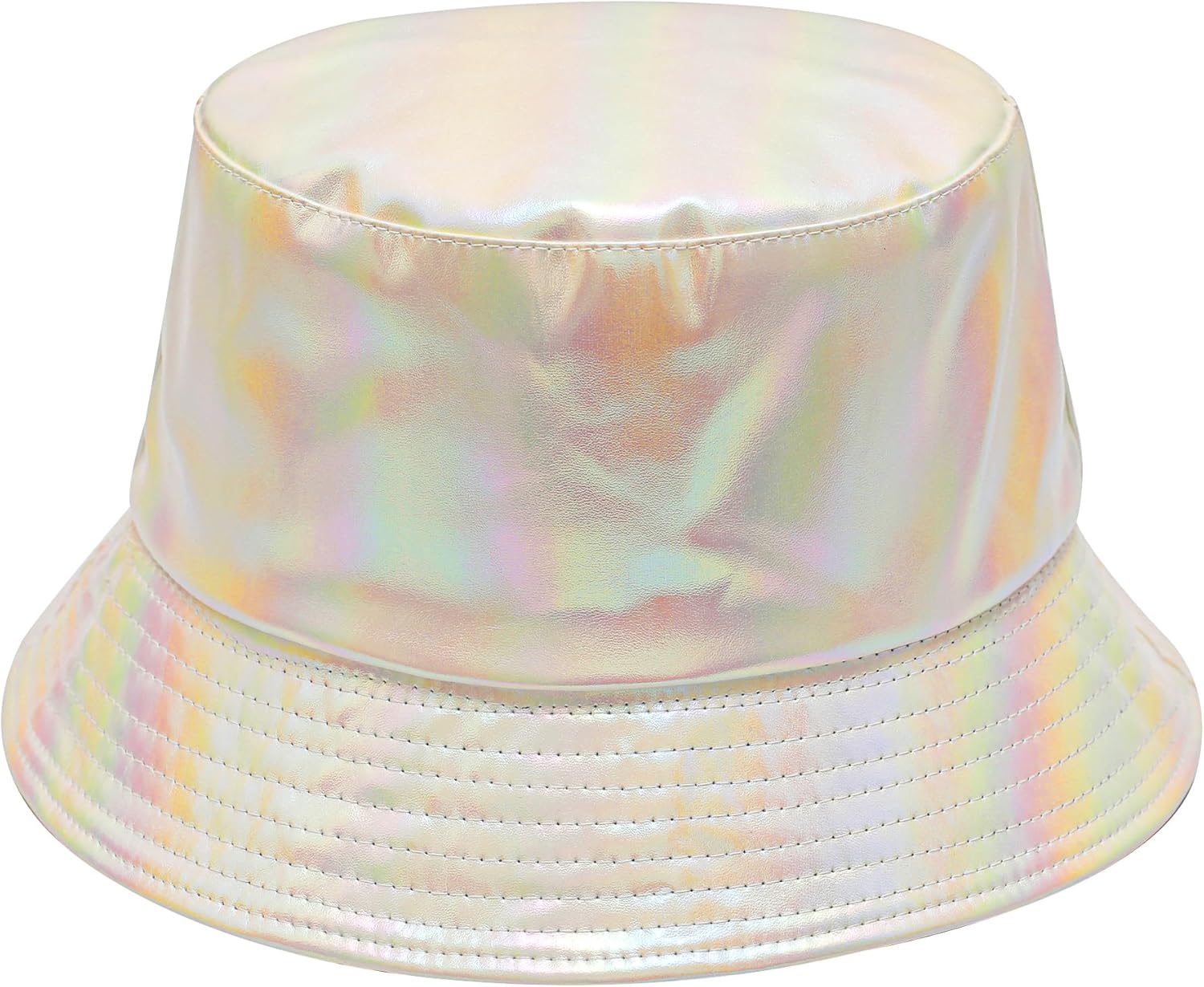 ZLYC Sombrero unisex de moda para pescadores de piel sintética impermeable