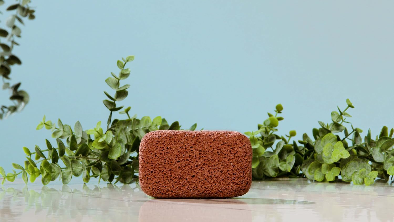 Caja de belleza de exfoliación de pedicura con 6 esponjas exfoliantes de baño y 2 piedras pómez mágicas para eliminar callos de pies, almohadilla de