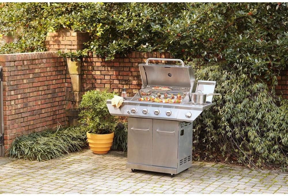 Adviace Piezas de repuesto para parrillas de gas Nexgrill 720-0830H, 720-0864, 720-0864M, paquete de 4 placas de calor de acero inoxidable para