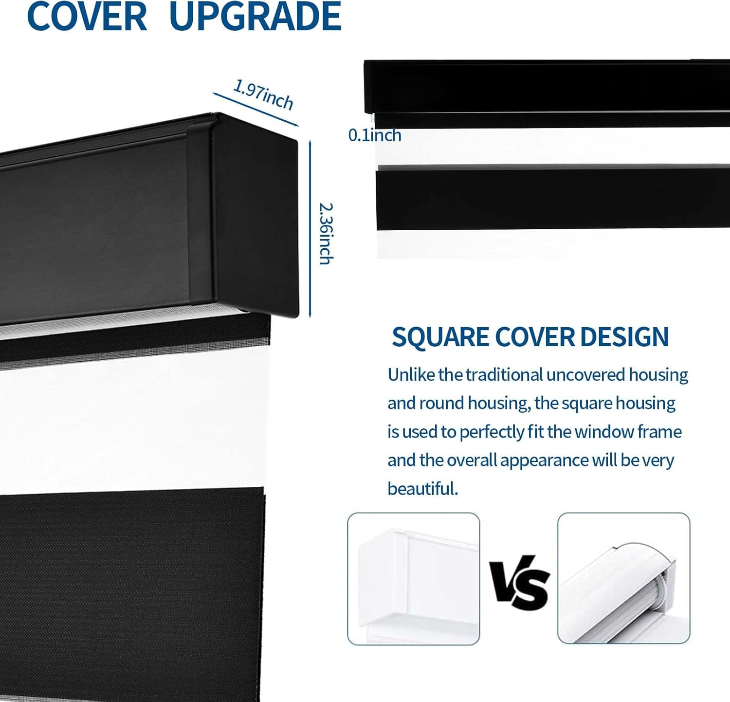 Persianas enrollables tipo cebra sin cordones para ventanas, opacas y grises, persianas y persianas de doble capa, persianas enrollables de