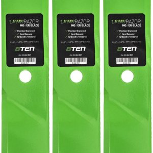 8TEN LawnRazor – Juego de cuchillas de cortacésped para Ariens Gravely Exmark Lazer Z Zoom 1744 44 pulgadas cubierta 1-653102 103-2519 00272900 8TEN LawnRazor – Juego de cuchillas de cortacésped para Ariens Gravely Exmark Lazer Z Zoom 1744 44 pulgadas cubierta 1-653102 103-2519 00272900