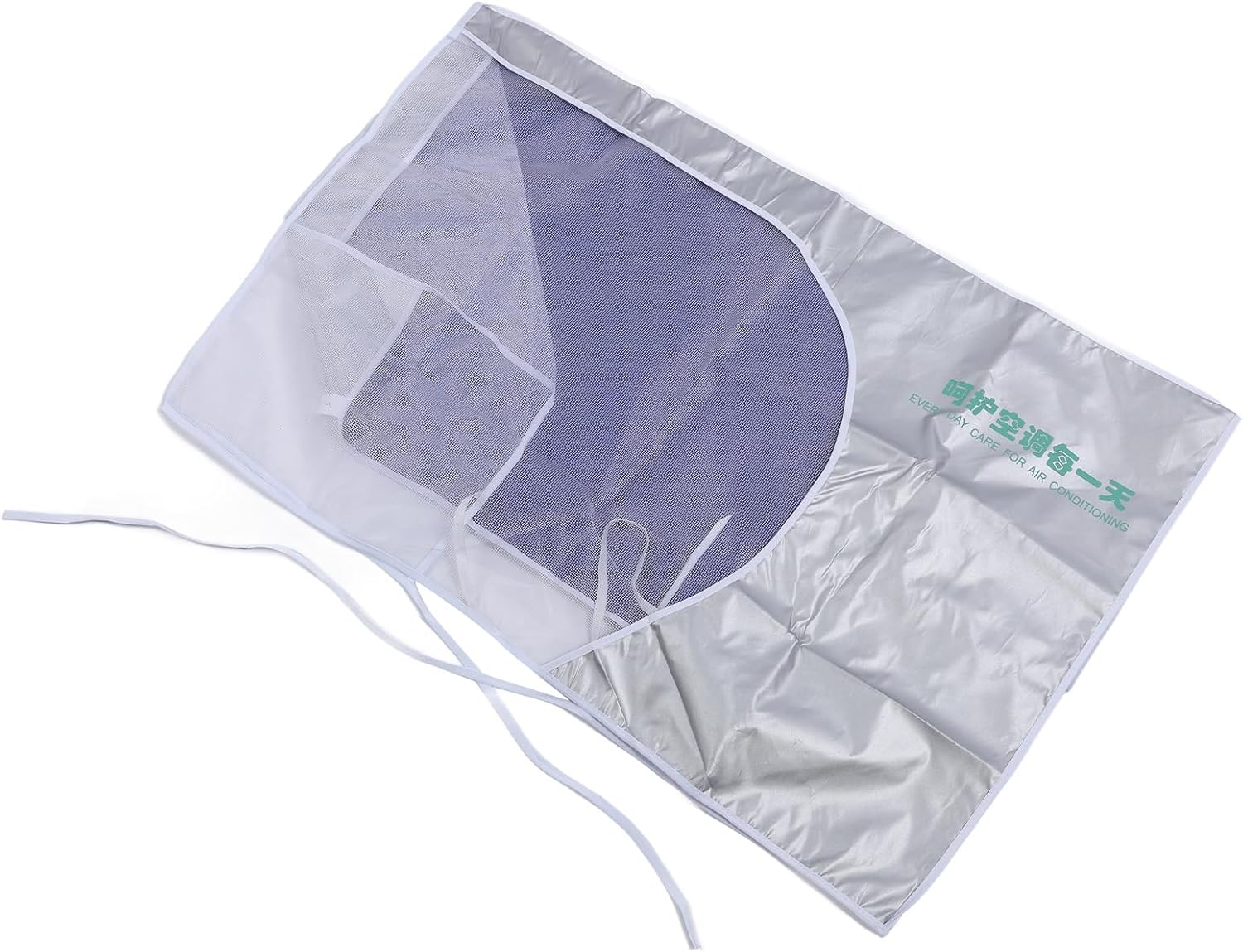 Cubierta duradera de CA para unidades exteriores, protección para todo tipo de clima, resistente al agua, diseño resistente al viento, se adapta a