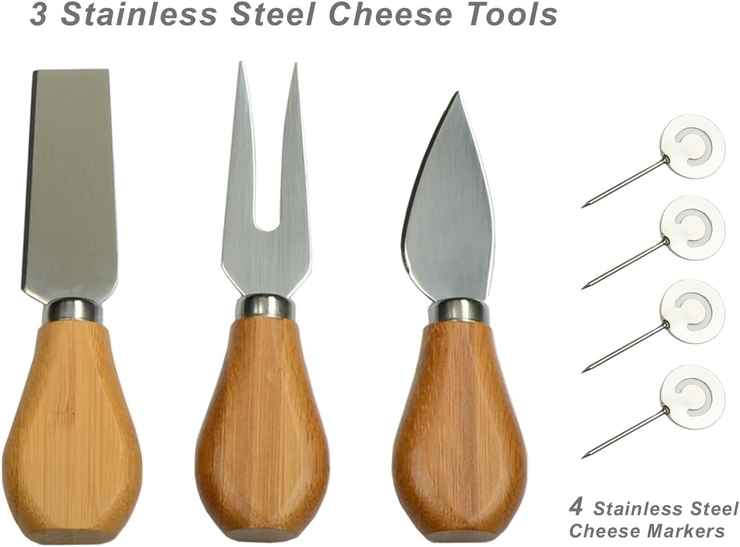 NCAA Texas Longhorns – Tabla de quesocharcutería con licencia oficial de bambú con juego de cuchillos y marcadores de queso por Picnic at Ascot