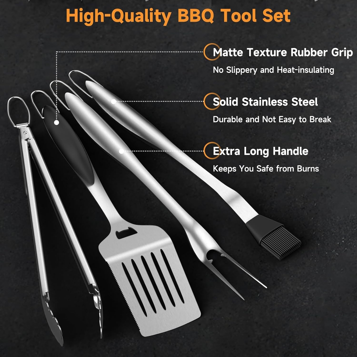 SHINESTAR Paquete de 20 bandejas de grasa desechables de papel de aluminio para Weber, viene con juego de herramientas de parrilla resistentes,