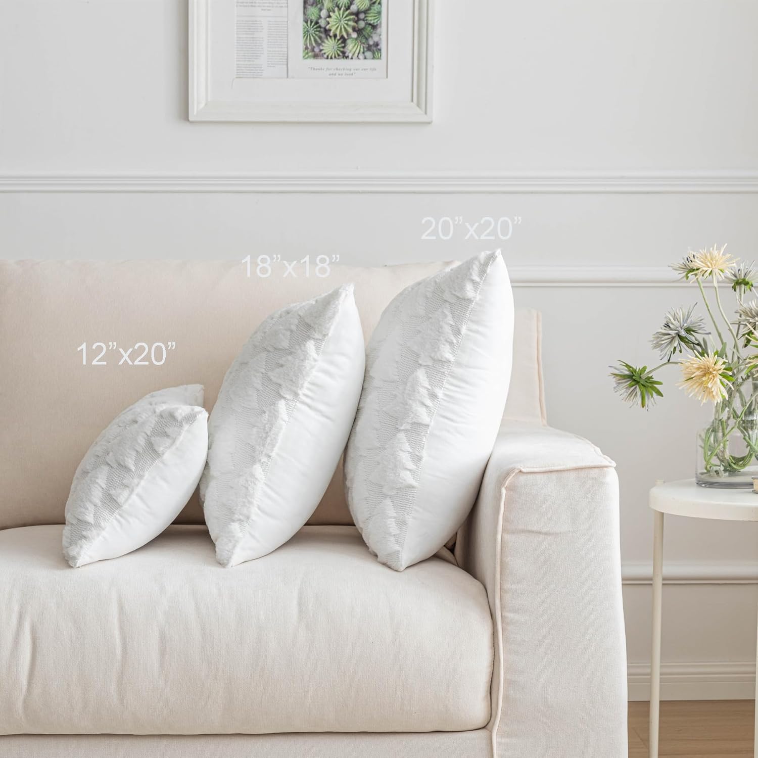 SHITURRE Juego de 2 fundas de almohada decorativas para árbol de Navidad, fundas de almohada suaves y esponjosas para decoración del hogar, fundas