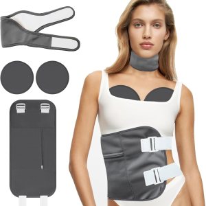 Juego de 4 piezas de aceite de ricino, paquete de aceite de ricino de franela de lana orgánica, paquete de aceite de ricino reutilizable, compresa Juego de 4 piezas de aceite de ricino, paquete de aceite de ricino de franela de lana orgánica, paquete de aceite de ricino reutilizable, compresa