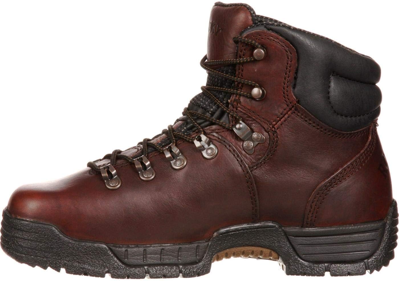 Rocky FQ0007114 (L) 6″ BrnMobi RWP Medium 8.5 Work Boots