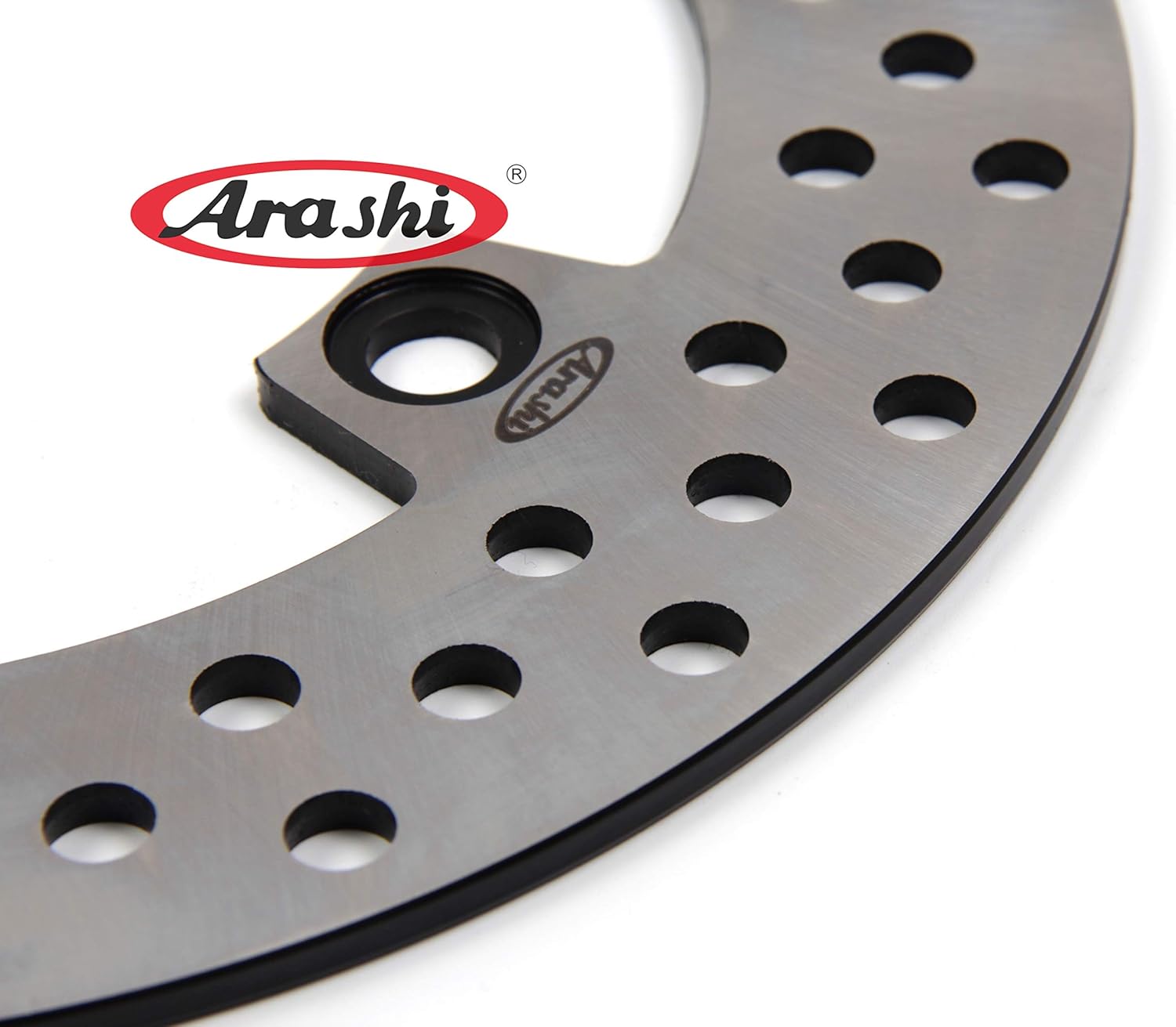 Arashi Rotor de disco de freno trasero para Honda CRF250L 2013-2021  XR250R 1991-2006  XR400R 1995-2007 Accesorios de motocicleta Plata CRF 250L 250