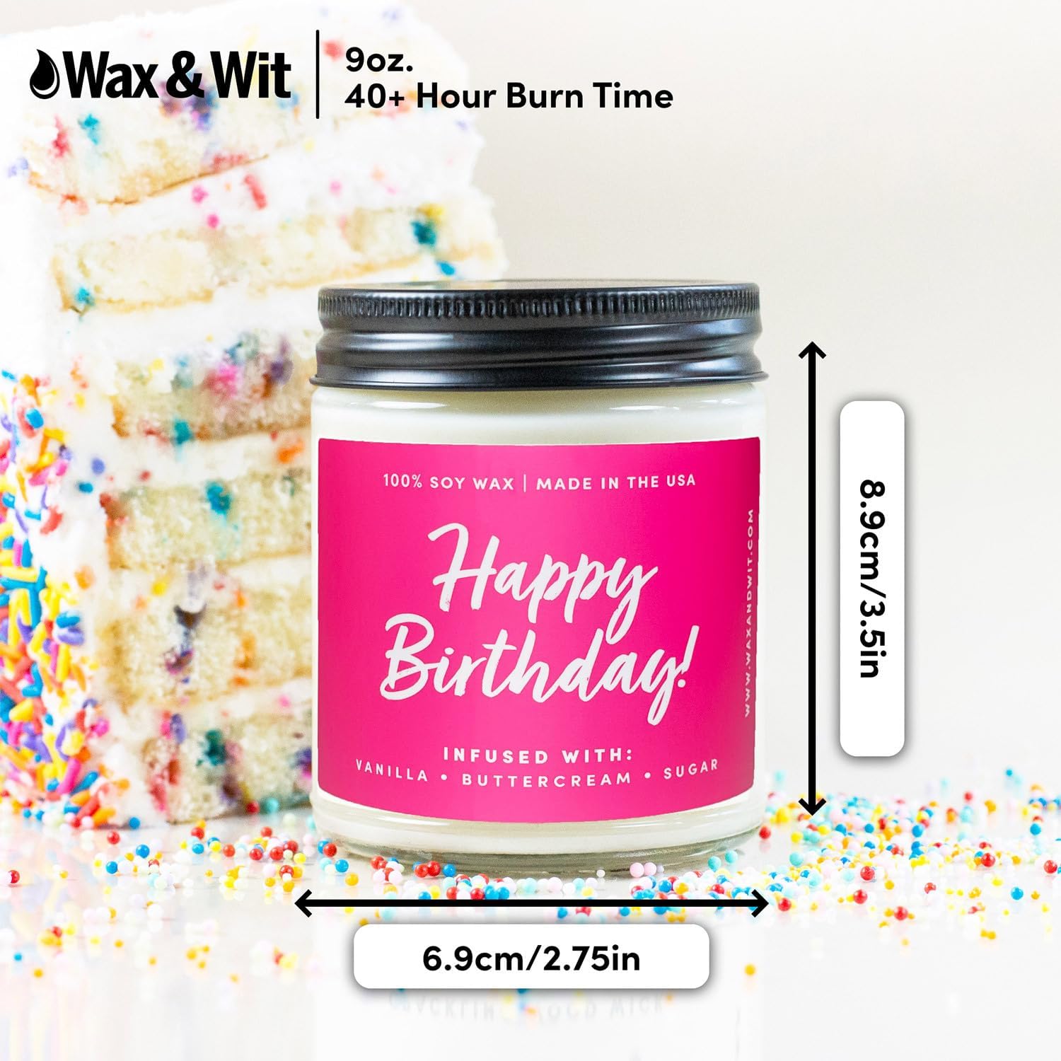 Regalos de feliz cumpleaños para mujeres, vela de feliz cumpleaños, regalos de velas para mujeres, regalos de mujer para cumpleaños, regalos de