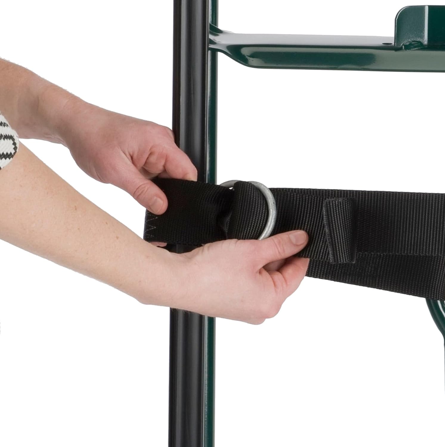 Harper Trucks Sistema de elevación para camión de mano + correas móviles para hombro (2 personas)