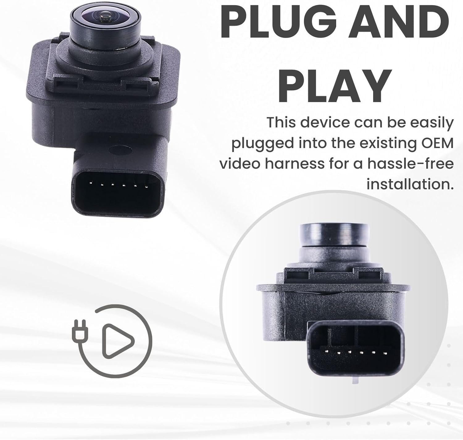 Cámara de respaldo sustituye a Ford F-150 OE 2015-2017 N. de pieza FL3Z-19G490-D, FL3Z-19G490-B