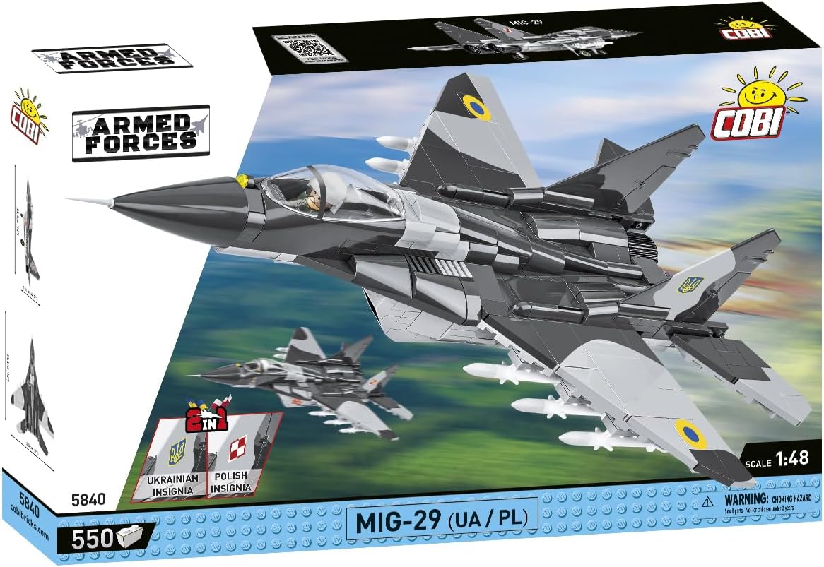COBI Avión MiG-29 (UAPL) de las Fuerzas Armadas
