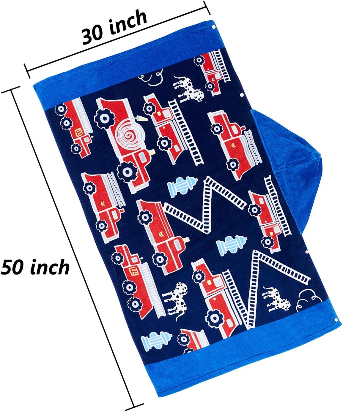 Wowelife Toallas de playa para niños, toallas con capucha para niños, toalla tipo poncho, 100% algodón de primera calidad, suave y transpirable,