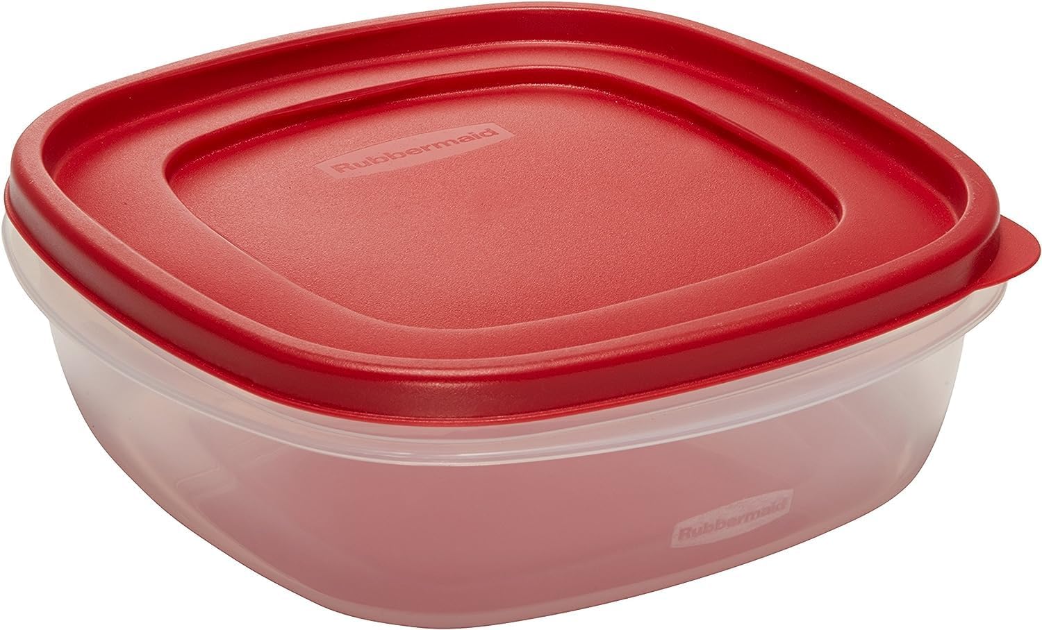 Rubbermaid – Contenedores de almacenamiento de alimentos de nueve tazas, juego de 7 piezas, tapas fáciles de encontrar, 3 recipientes, 3 tapas,