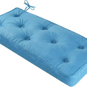 Millsilo Cojín de banco, cojines de banco para muebles de interiorexterior, cojines de asiento de ventana, almohadillas grandes para jardín y patio, Millsilo Cojín de banco, cojines de banco para muebles de interiorexterior, cojines de asiento de ventana, almohadillas grandes para jardín y patio,