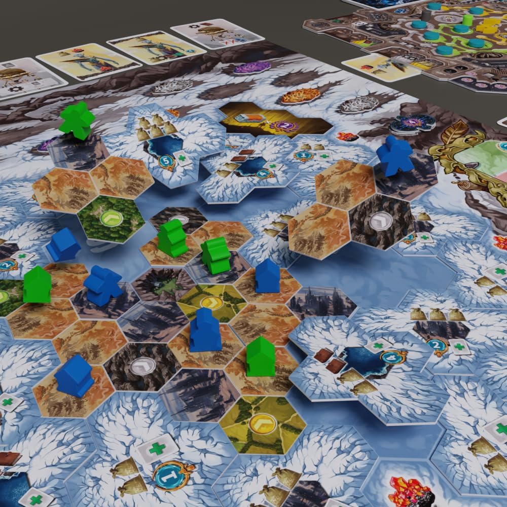 Juego de mesa Revive  Juego de estrategia de supervivencia  Juego de civilización  Juego de aventura impulsado por campañas para niños y adultos  A