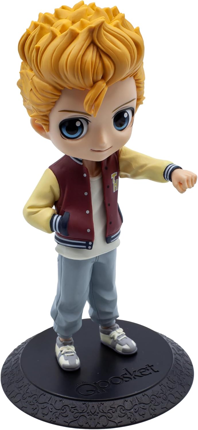 Banpresto – Tokyo Revengers – Takemichi Hanagaki – Ropa lisa Ver. (Ver. A), Figura de bandai Spirits Q posket