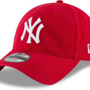 New Era MLB Core Classic 9TWENTY – Gorra ajustable, talla única, color rojo (New York Yankees Red), New York Yankees Rojo New Era MLB Core Classic 9TWENTY – Gorra ajustable, talla única, color rojo (New York Yankees Red), New York Yankees Rojo