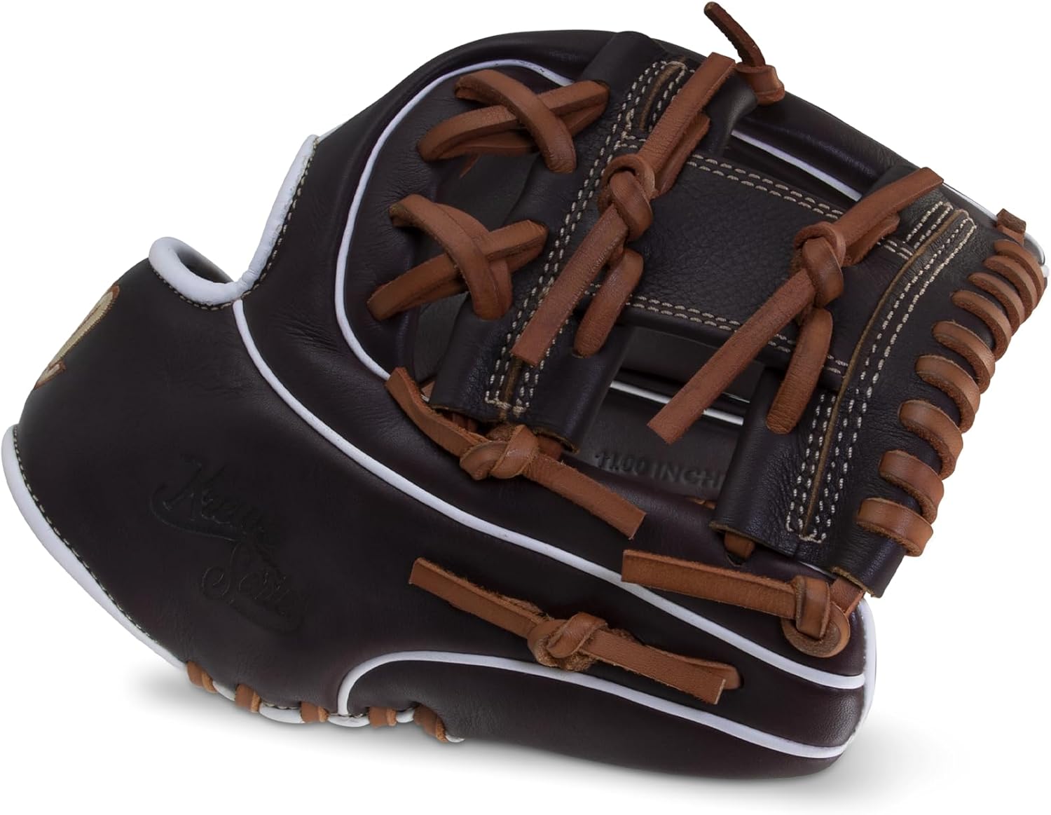 MARUCCI Krewe Serie de guantes de béisbol tipo M, 42A2 11.25 pulgadas I-Web para mano derecha