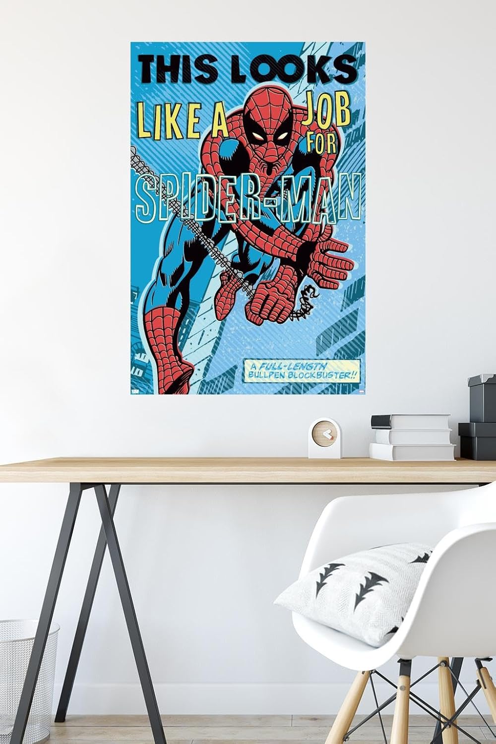 Trends International Marvel Comics Spider-Man – Parece un póster de pared de trabajo