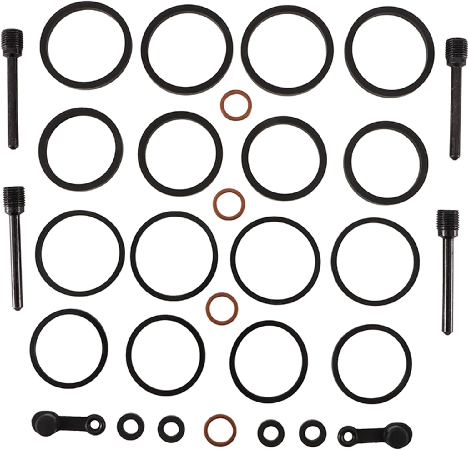 All Balls Racing Kit de reconstrucción de pinza delantera 18-3106 compatible conreemplazo para Suzuki M109R 17