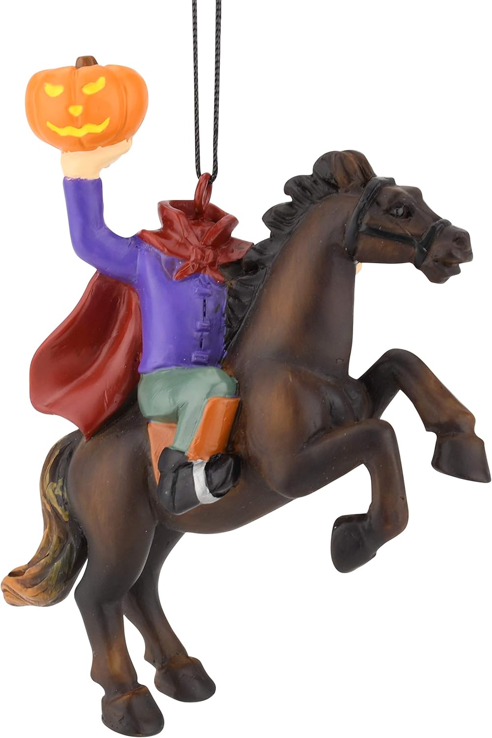 Tree Buddees Jinete sin cabeza con adornos de calabaza para HalloweenNavidad