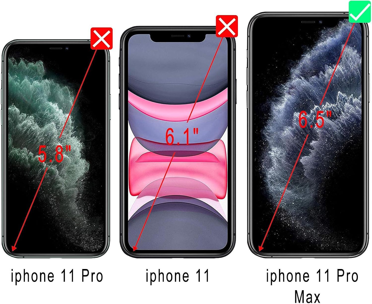 Classic Series 2.0 – Funda de piel auténtica tipo libro tipo libro tipo libro para Apple iPhone 11 Pro Max (6.5 pulgadas), diseño de piel auténtica