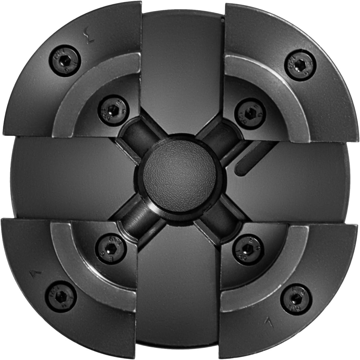 CXRCY Portabrocas de torno de 4 pulgadas para carpintería, juego de mandíbulas de torno de madera autocentrante de 4 mandíbulas con rosca de 1 x 8