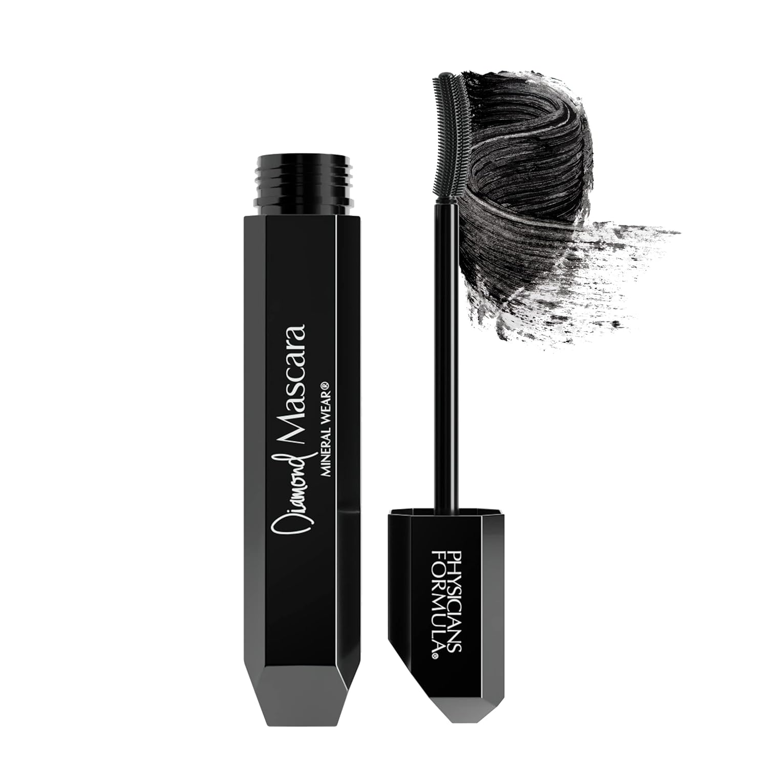 Physicians Formula Mineral Wear – Máscara de diamante con diamante negro
