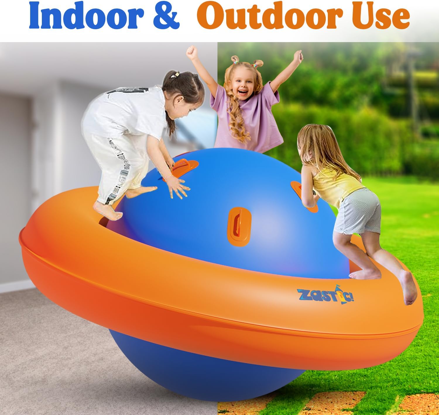 Rock-It – Cúpula inflable gigante de 8 pies con bomba eléctrica  88 pulgadas de largo x 88 pulgadas de ancho x 43.75 pulgadas de alto  Inflable de
