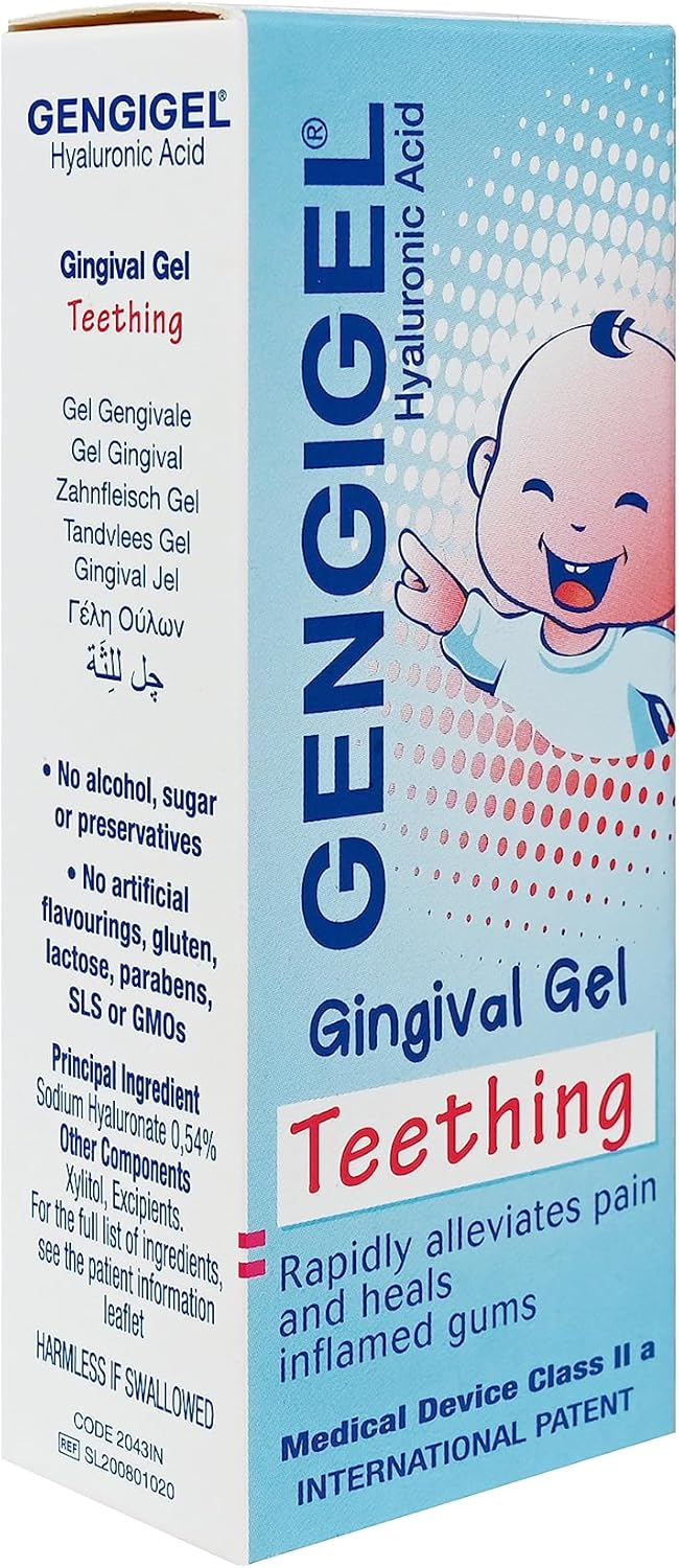 Gel oral de ácido hialurónico para dentición 0.7 fl oz