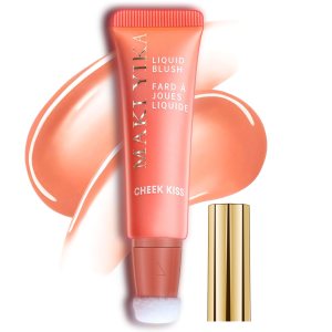 Varita de rubor líquido, varita de belleza mate con aplicador de cojín, ligero rubor de melocotón natural, fópula cremosa suave (19# rubor de rosas) Varita de rubor líquido, varita de belleza mate con aplicador de cojín, ligero rubor de melocotón natural, fópula cremosa suave (19# rubor de rosas)