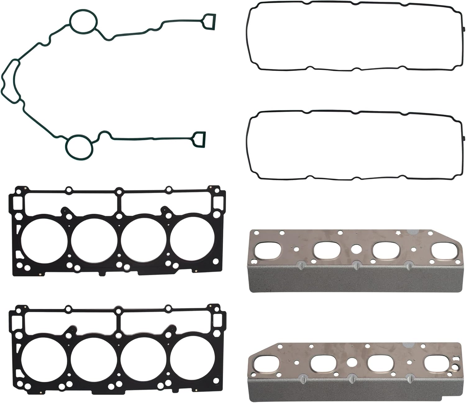 Juego de juntas de cilindro completo con tornillos de cabeza HS26423PT TCS46169 ES72200 compatible con Chrysler 300 Dodge Challenger Charger Durango