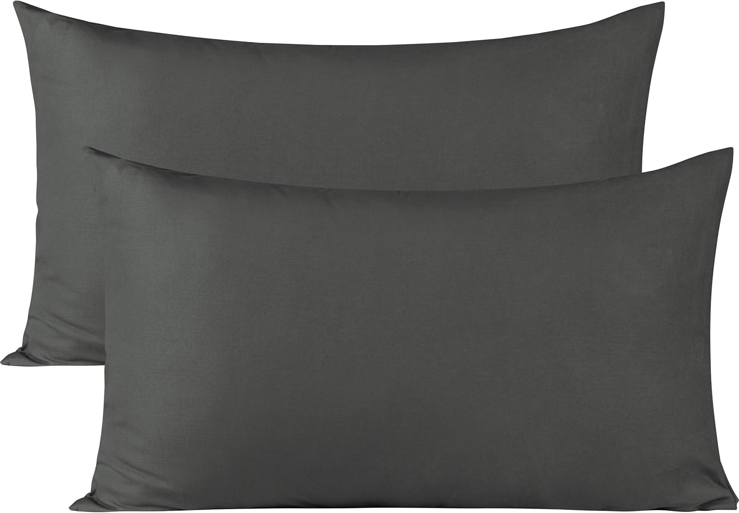 BEDSUM Fundas de almohada de microfibra, ultra suaves y resistentes a las arrugas con cierre de sobre.