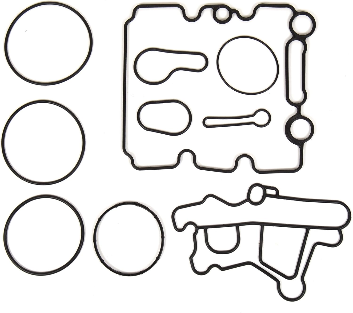 Compatible con Ford F-250 F-350 F-550 E-350 E-350 6.0 Diesel Turbo Cilindro Set (con pasadores de 0.787 in)
