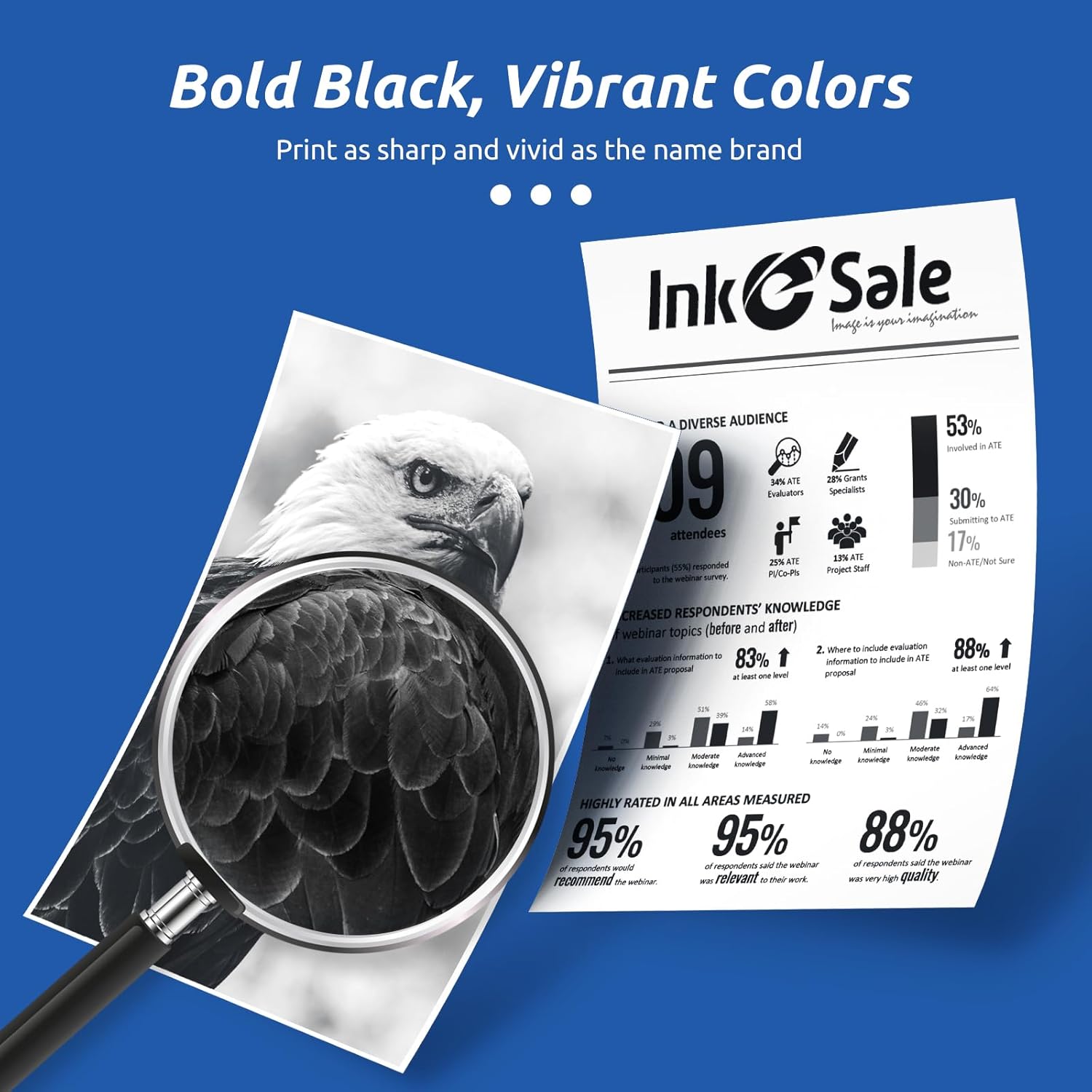 INK E-SALE 410A – Cartucho de tóner compatible con HP 410A 410X CF410A, tinta negra para impresora HP Color Pro MFP M452dn M452dw M452nw M477fnw