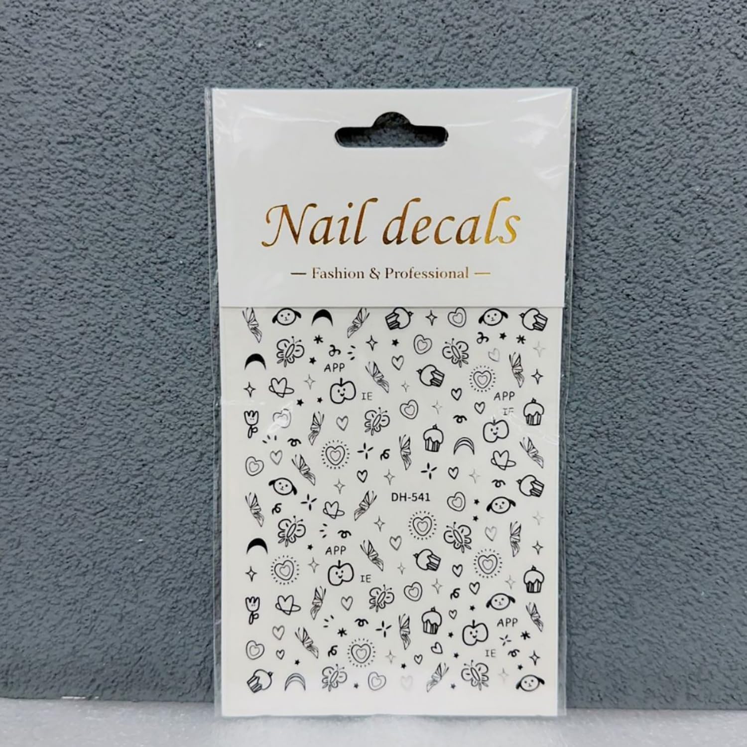 6 hojas de calcomanías de uñas de dibujos animados para niños, calcomanías autoadhesivas 3D para arte de uñas, calcomanías acrílicas para mujeres,