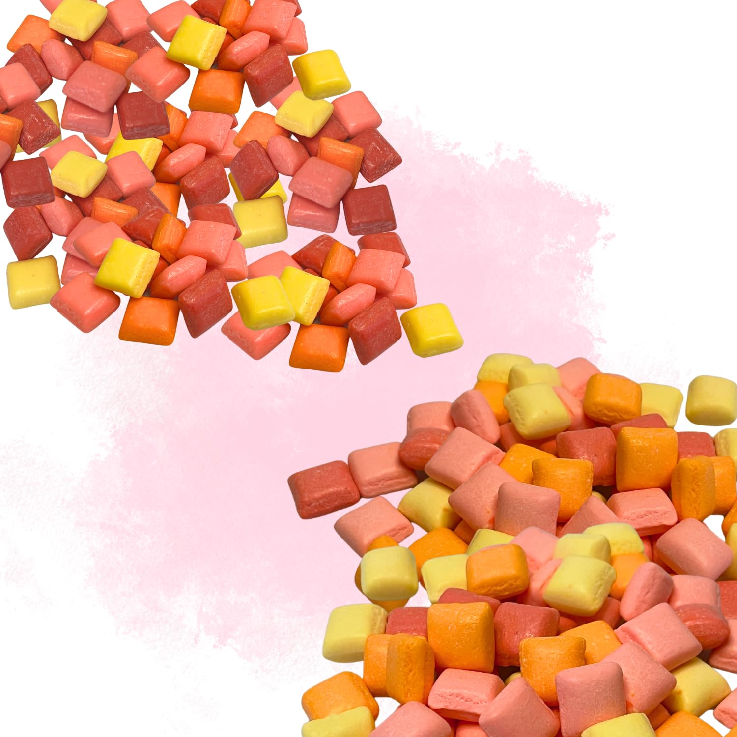 Caramelos liofilizados Starburst Mini (paquete de 3) Fruit Burst Candy – Original, agrio, favorito, deliciosamente duro y crujiente, sabor intenso,